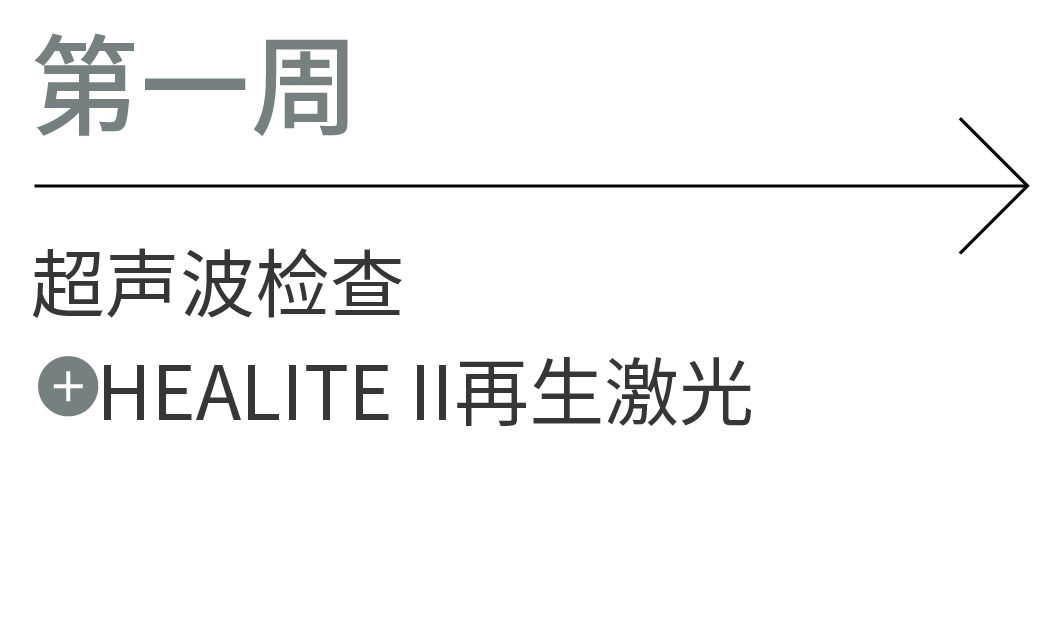 第一周：超声波检查、Healite II