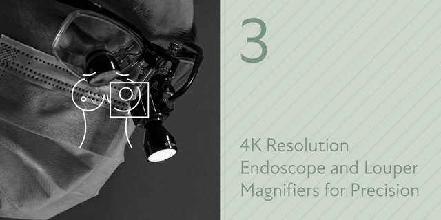 3. 4K Resolution Endoscope and Louper Magnifiers for Precision