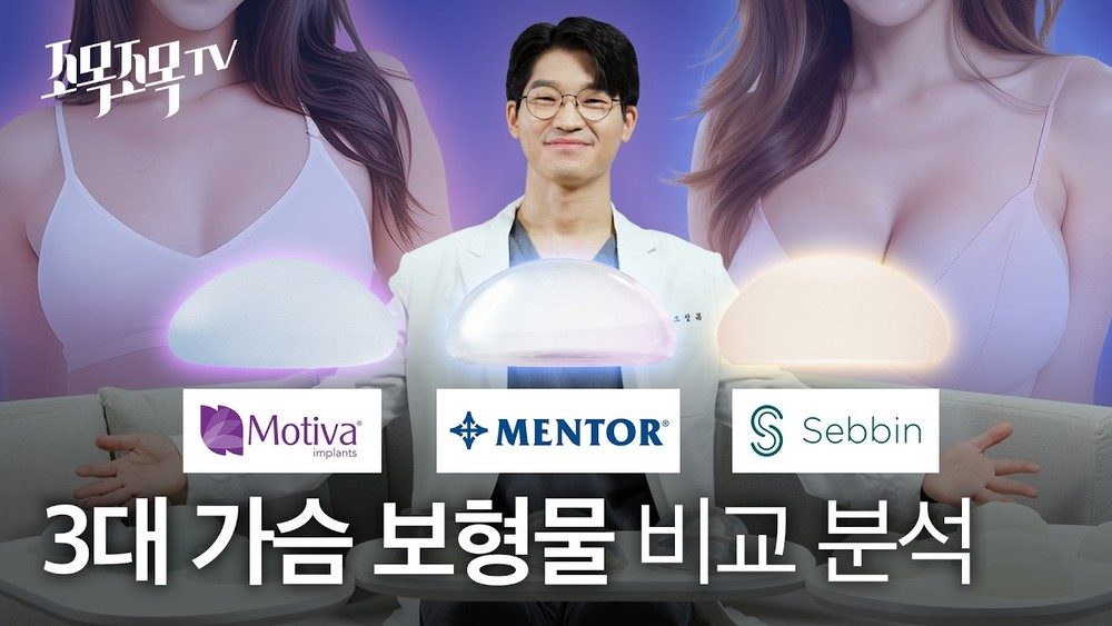 3대 가슴 보형물 비교 분석