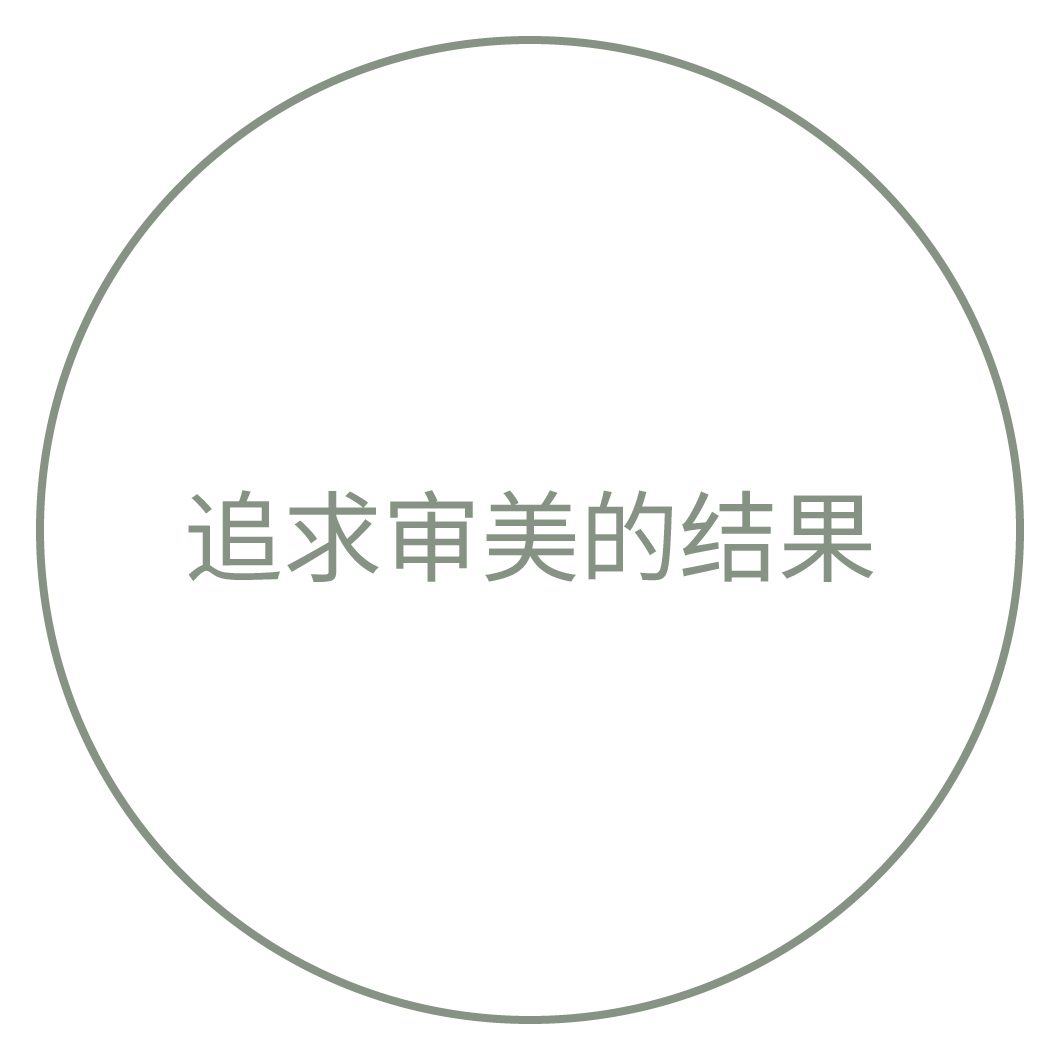 追求审美的结果