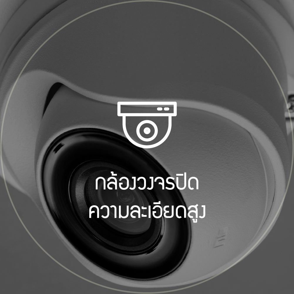 กล้องวงจรปิดความละเอียดสูง: ไอคอนกล้องโดมติดเพดาน