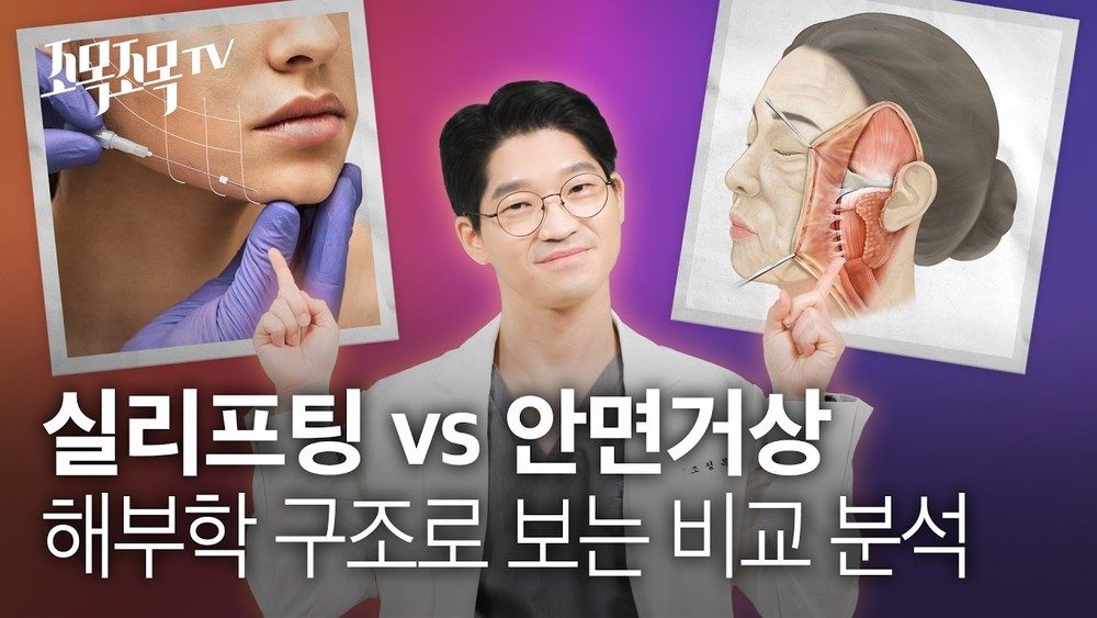 실리프팅vs안면거상 해부학 구조로 이해하는 비교 분석