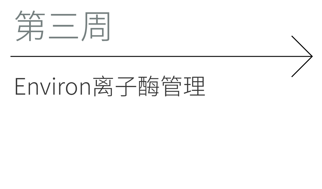 第三周. Environ 离子酶管理